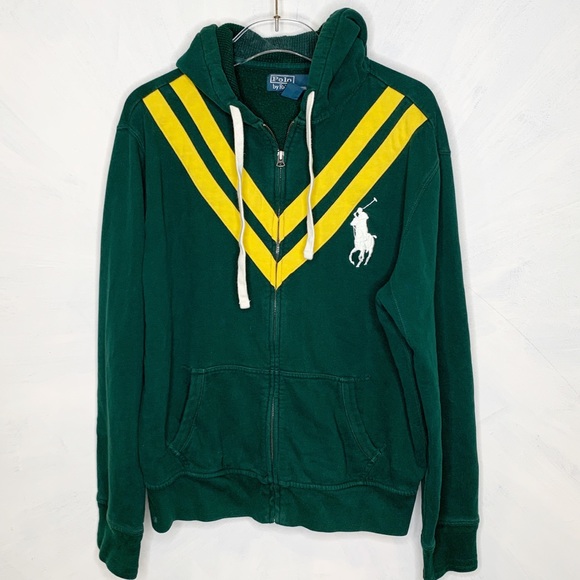 ralph lauren green hoodie